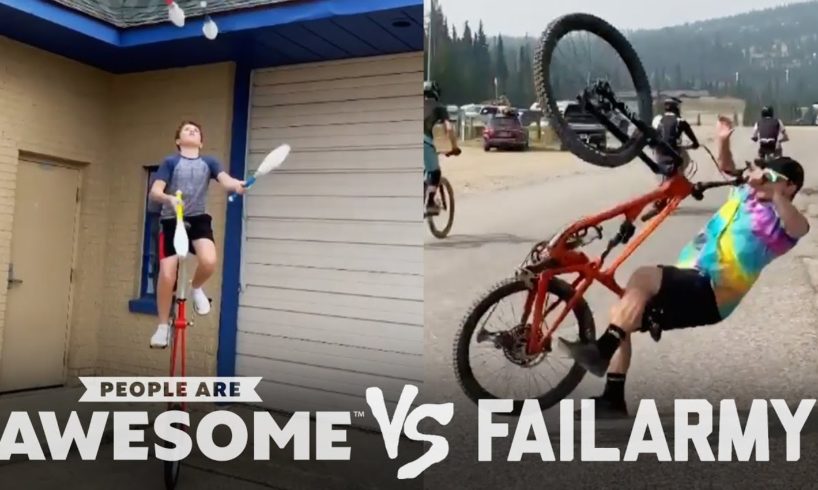 Wins and Fails! | People Are Awesome vs. FailArmy