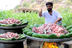 Wow Mango Mutton Curry | Kacha Aam Ghosh Curry | Mutton With Raw Mangoes |Nawabs Kitchen