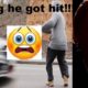 10 Near DEATH Experiences Caught On Camera he almost got hit!!!