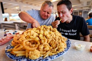 $284 Fisherman’s Platter!! KING OF FRIED SEAFOOD in New England!!