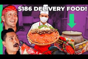$3 Delivery Food vs $186 Delivery Food in Vietnam!! America Can't Compete!!