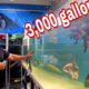 3000 Gallon acrylic tank looks brand new!! Lets help Juan with his dog rescue