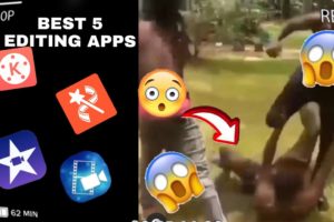 5 BEST EDITING APPS TO USE& HOOD FIGHT