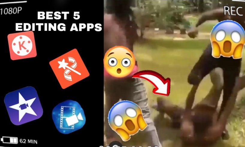 5 BEST EDITING APPS TO USE& HOOD FIGHT