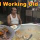 70 Years Old Active Kolkata Old Man | Paratha with Chicken Soup @ 60 rs plate