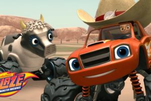 Cowboy Blaze Rescues Missing Animals! | Blaze and the Monster Machines