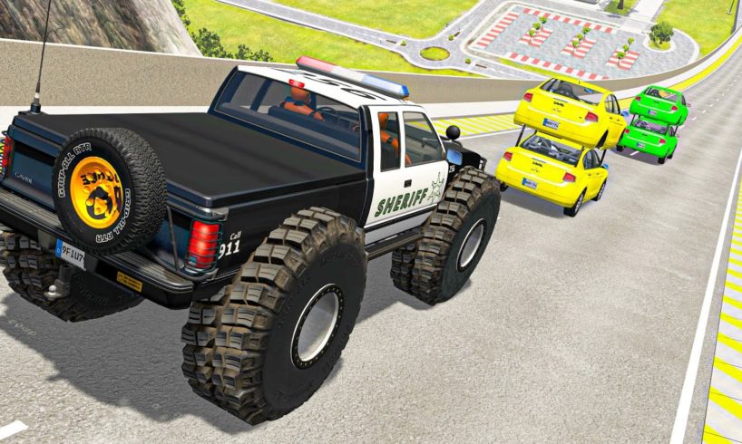 Crazy Vehicle Huge Jumps #77 BeamNG Drive Fun Madness - Random Cars Crashes Compilation