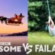 Downhill Skating, Zipline, & Diving Wins VS. Fails | People Are Awesome VS. FailArmy