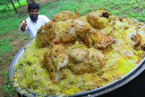 Full Chicken Biryani //15 Chickens Biryani |Traditional Chicken Biryani for needy people by Nawabs