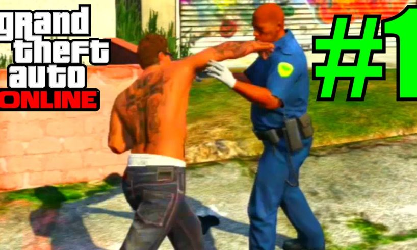 GTA 5 Online Back in 2013 Old Gameplay - Street Fights & Knockouts In The Hood #1