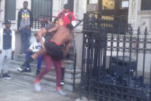 Ghetto Fight Bloods Beat Down??