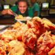 Giant AMISH BUFFET!! Fried Chicken + Beef Brisket | $14.99 All You Can Eat American Country Food!