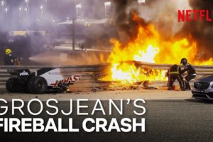 Grosjean's Insane Fireball Crash | Formula 1: Drive To Survive S3