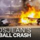 Grosjean's Insane Fireball Crash | Formula 1: Drive To Survive S3