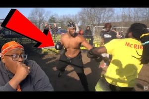 HE DO THIS MAN!! STREETBEEFS | GORILLA vs KEACE REACTION!!  #hoodfights #streetbeefs