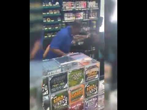 Hood Fight: 2 Female Employee's At BP Gas Station Going At It
