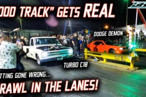 Hood Track Grudge Racing: Fast Trucks, Fist Fights, and Daily Drivers! (Things Get ROWDY)