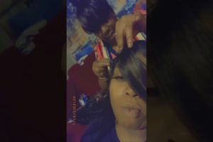 #Hoodfights, Daughter had me doing her hair?? look at my hair tf?? Subscribe, like n comment ?