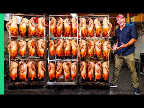 How THOUSANDS of Tasty Birds are Roasted Each Day!! (It's NOT Chicken!!)