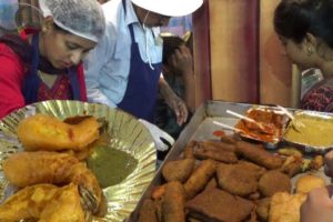 Huge Snacks Item Selling at Kolkata Ahare Bangla Food Festival|Fish Fry|Prawn Fry|Indian Street Food