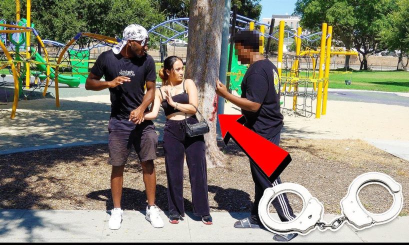 I HAD TO FIGHT THESE HOOD GUYS FOR MY GIRLFRIEND! Girlfriend in the Hood Social Experiment