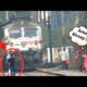IDIOT Man Almost HIT By SUPERFAST TRAIN ?? | train accident india 2021 | the mix box