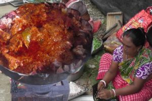 Indian Food at Village | Shahi Mutton Curry Making for 300 People | Street Food India Recipe