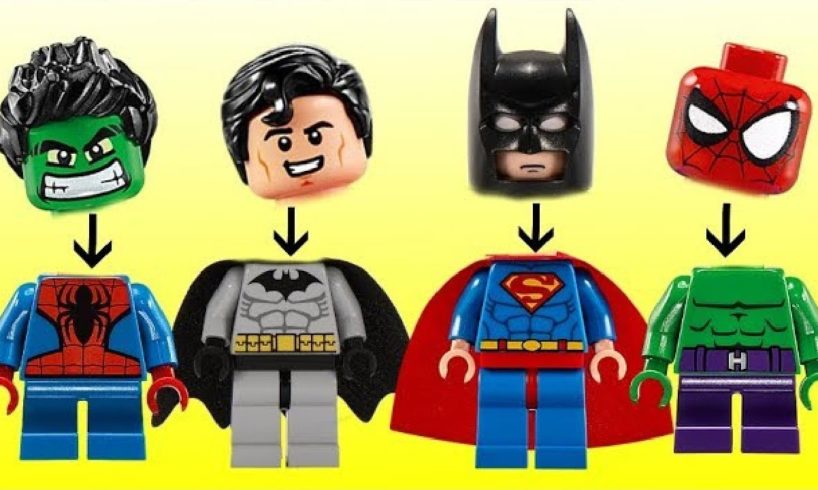 LEGO Superhero Change Super Power Using the Magic Color House