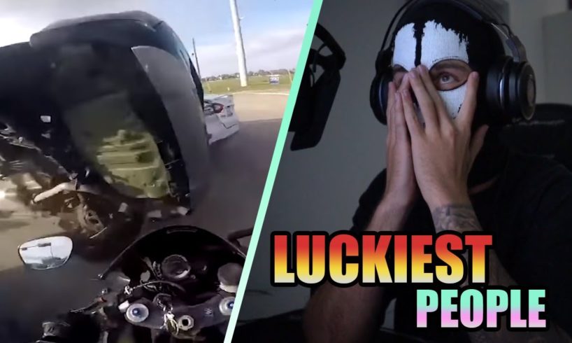 MOJI REAGIERT auf LUCKIEST PEOPLE COMPILATION PART 1