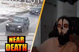 MOJI REAGIERT auf NEAR DEATH COMPILATION