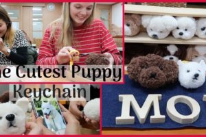 Make the Cutest Puppy Keychain!