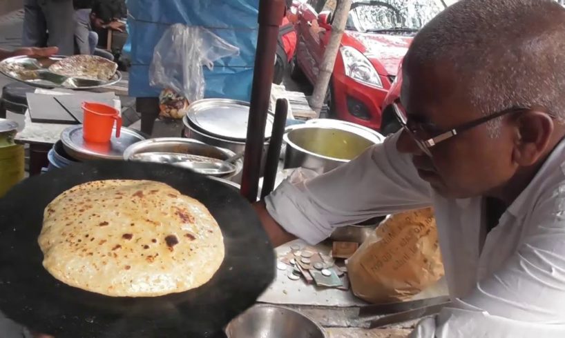 Mantur Alu Paratha | Hard Working Indian Street Seller | Kolkata Street Food