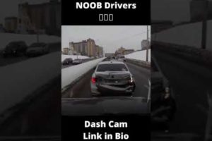 Noob Drivers ? Driving Fails || Russians ??|| #shorts