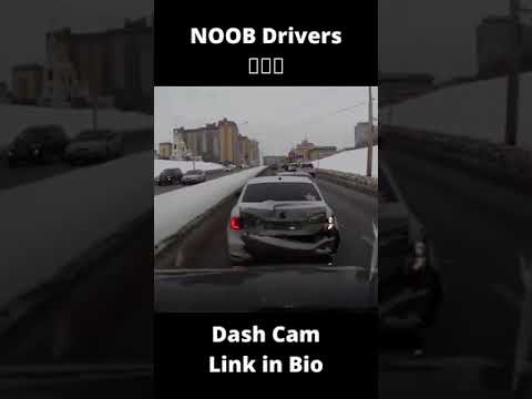 Noob Drivers ? Driving Fails || Russians ??|| #shorts