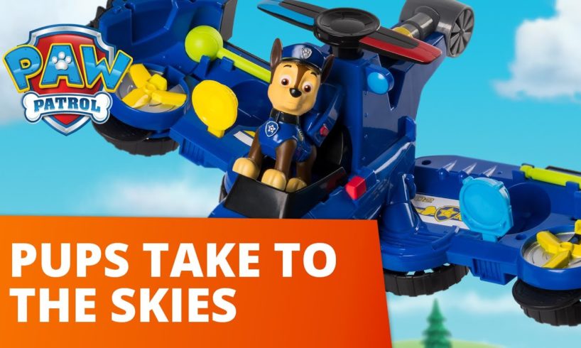 PAW Patrol - Flight Rescues! Pups Take to the Skies! - Toy Episode