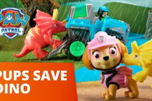 PAW Patrol - Pups Save a Stuck Dino - Toy Episode - PAW Patrol Official & Friends