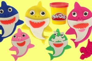 Pinkfong Baby Shark Play-Doh Set Molding Family Kit Craft