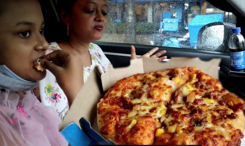 Pizza Party | Rainy Day Car Picnic | Had A Great Time Spend with Family