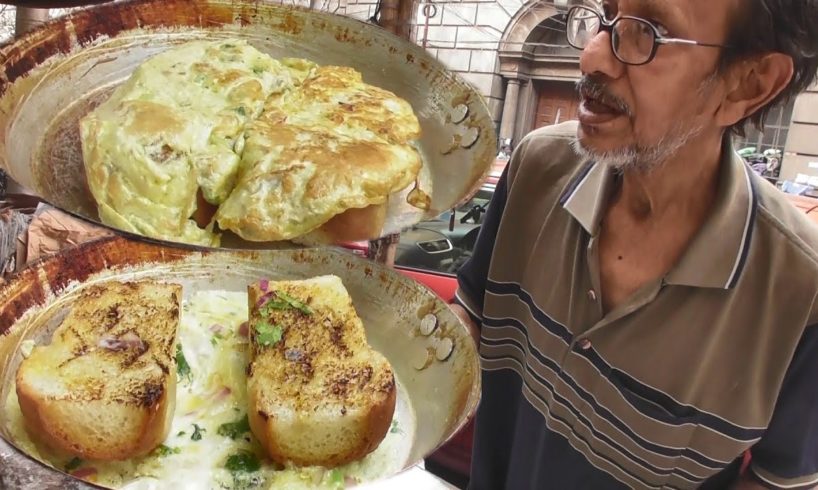 Respect & Salute | 76 Years Old Hard Working Kolkata Man | Egg Toast @ 22 rs | Indian Street Food