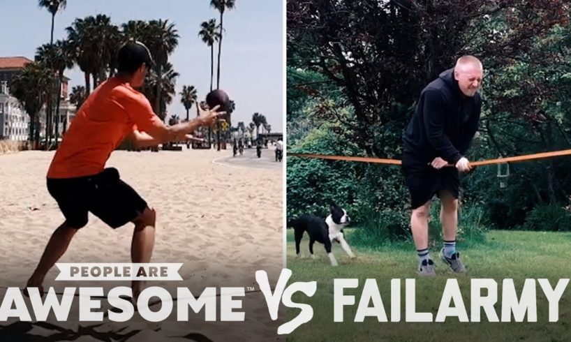 Slackline Skilled Or Pained? And More Wins Vs. Fails | PAA Vs. FailArmy