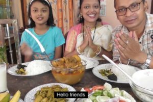 Tasty Lunch with Family | Chicken Kosha | Chicken Curry | Indian Food Loves You