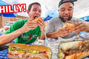 The Ultimate PHILADELPHIA FOOD TOUR!! Hoagies, Cheese Steak + Best Local Philly Food!!