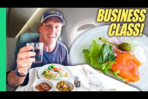 This Meal Cost Me $3315!! Korean Air Business Class FOOD REVIEW!!
