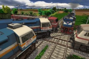 Trains Dangerous Interlocking Close Calls Compilation | 5 Trains Crossing Each Other Train Simulator