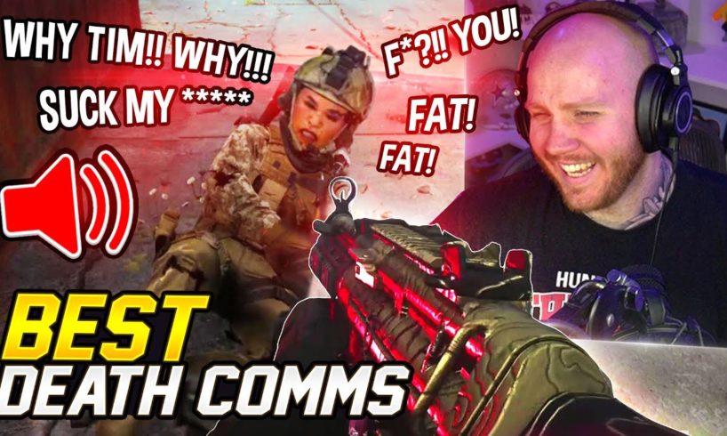 WARZONE DEATH COMM COMPILATION! (RAGE/FUNNIEST MOMENTS)