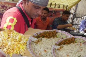 " Halum Hulum Food Center " | Street Biryani & Fried Rice | Chicken @ 70 rs | Indian Street Food