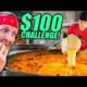 $100 Food Truck Challenge!! USA's Street Food of the North!!