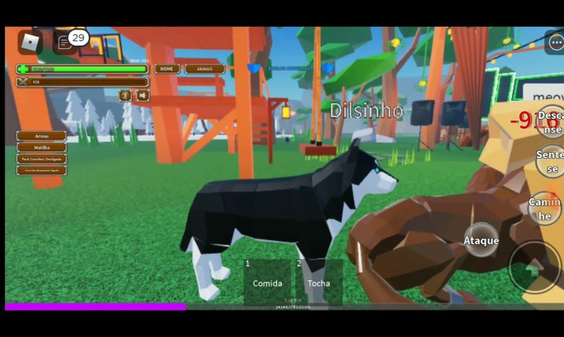 Animal Fight Nova serie, Anime versão roblox