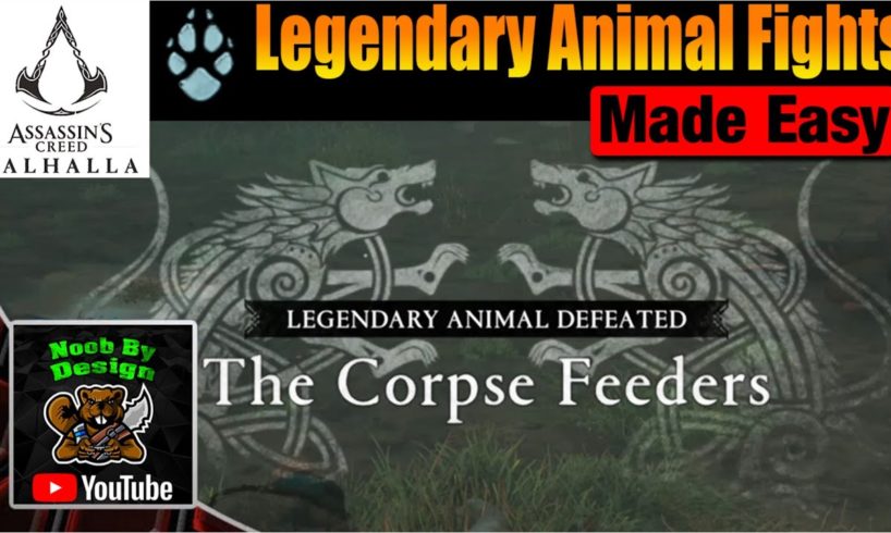Assassins Creed Valhalla - The Corpse Feeders - Legendary Animal Fights Made Easy
