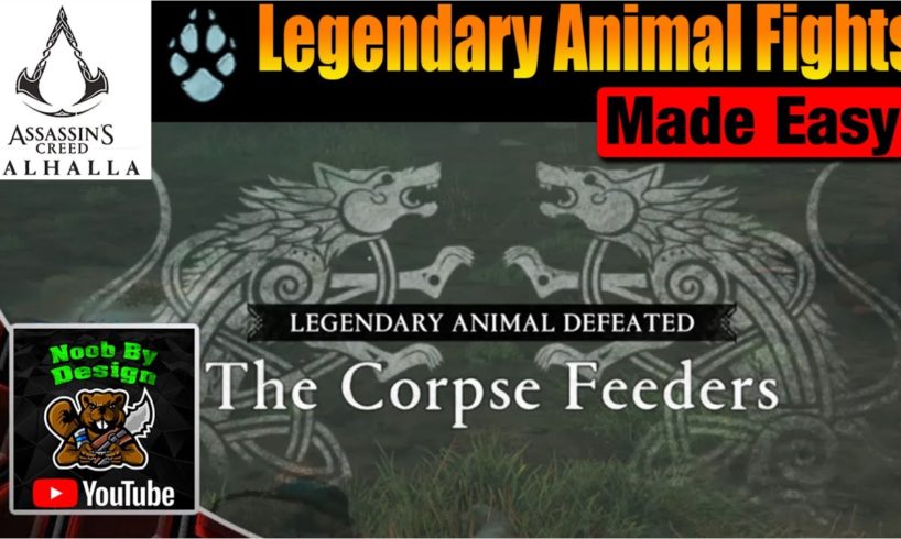 Assassins Creed Valhalla - The Corpse Feeders - Legendary Animal Fights Made Easy